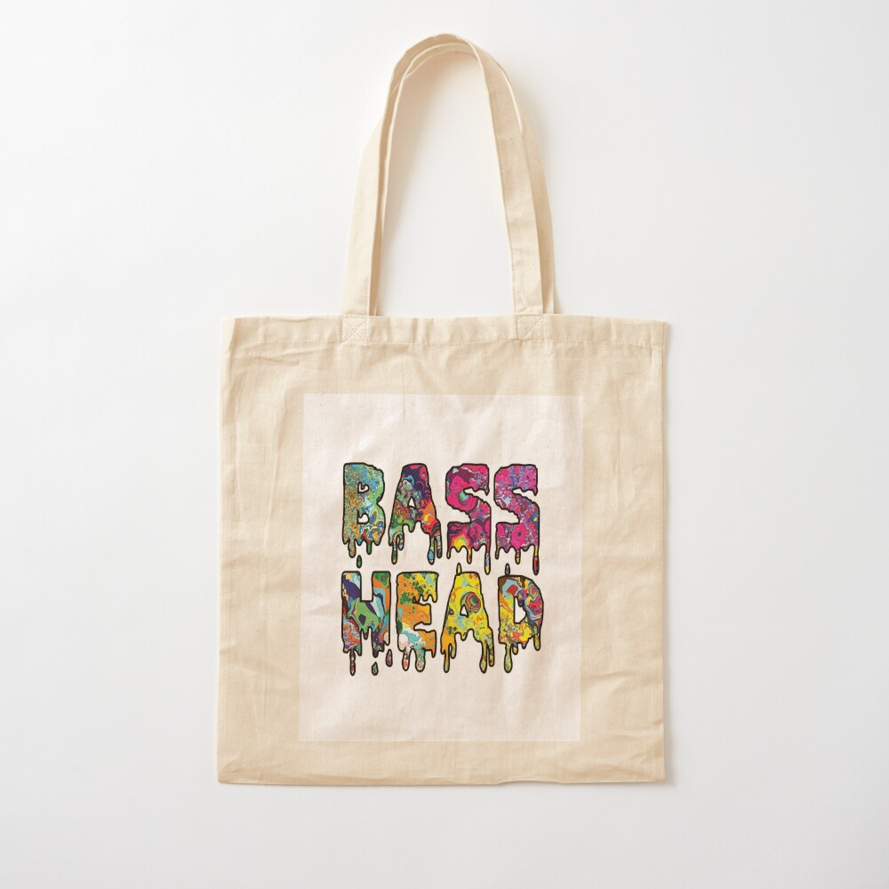 Bass Head Trippy Drip Tote Bag Official Subtronics Merch