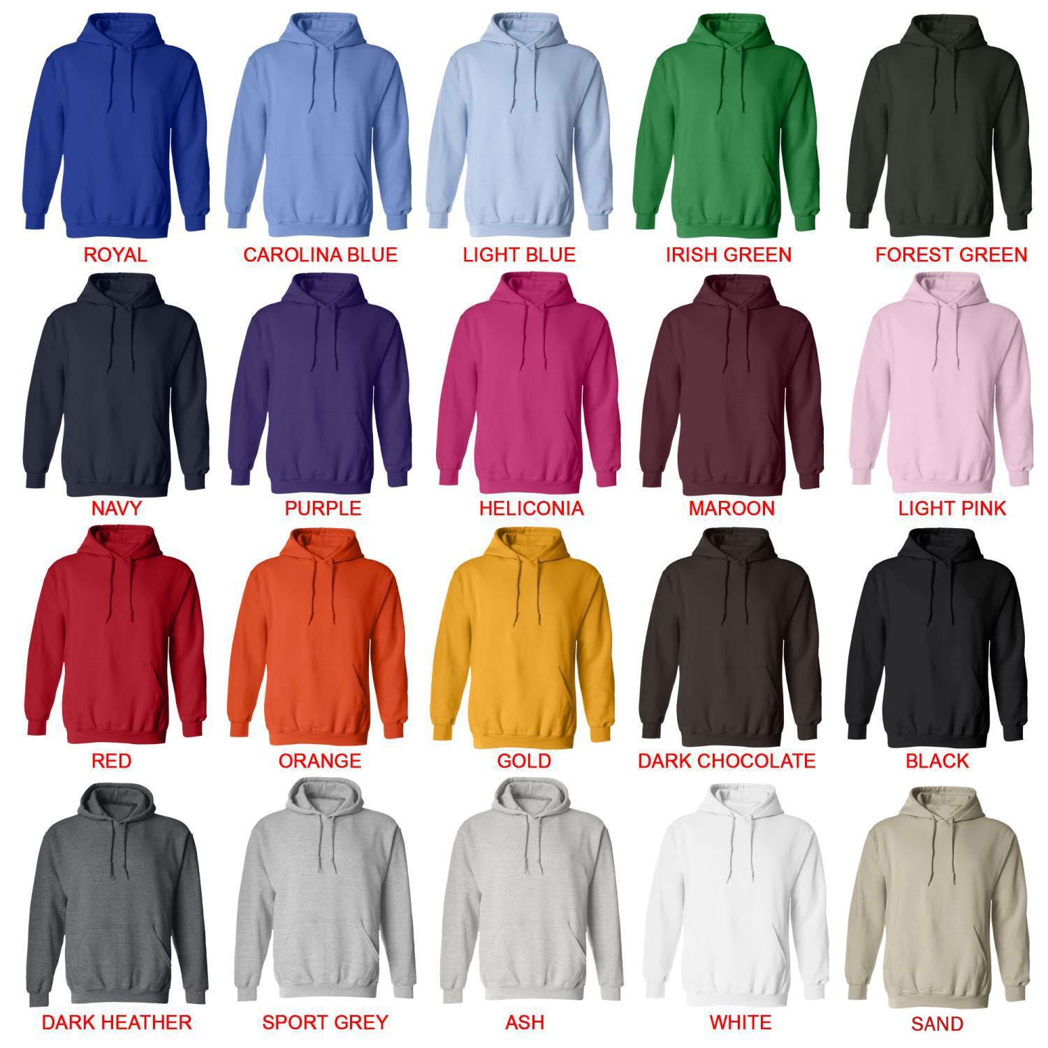 hoodie color chart - Subtronics Merch